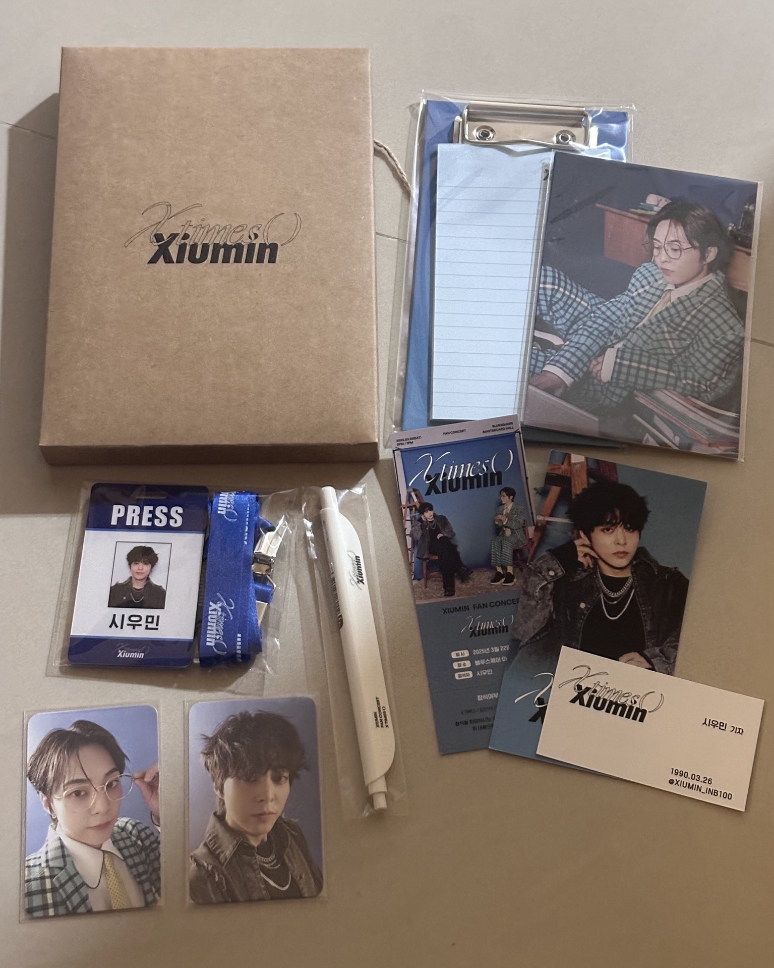 Xiumin Xtimes() 首爾入場禮