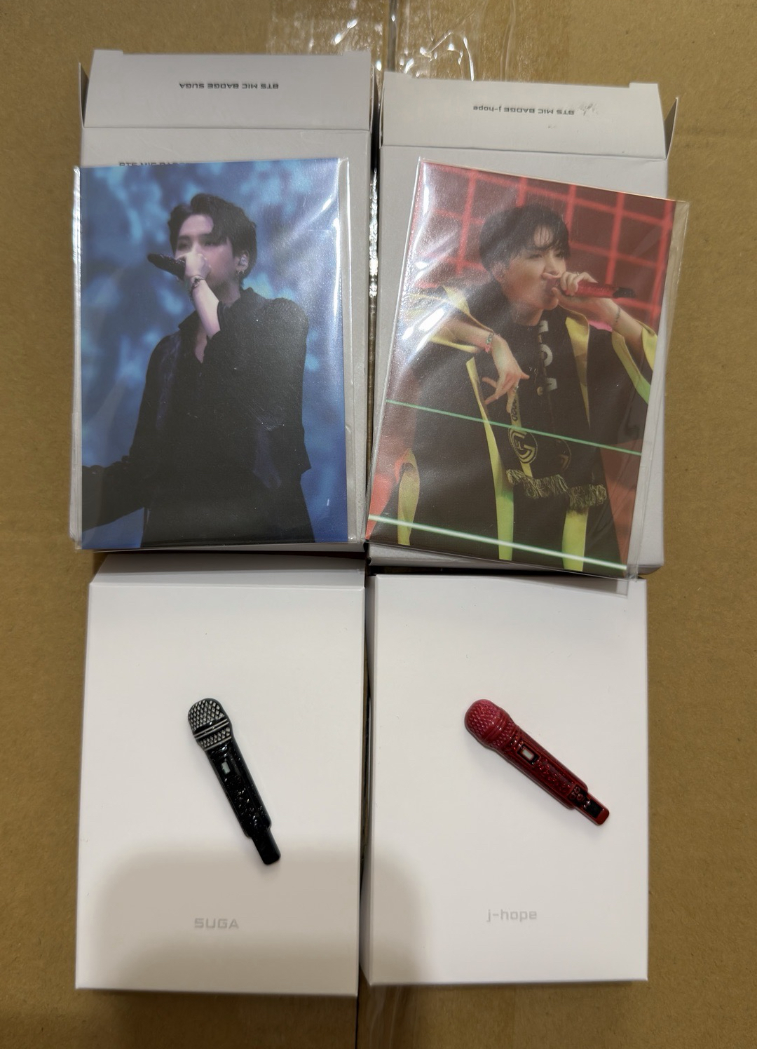 HYBE 週邊 麥克風徽章