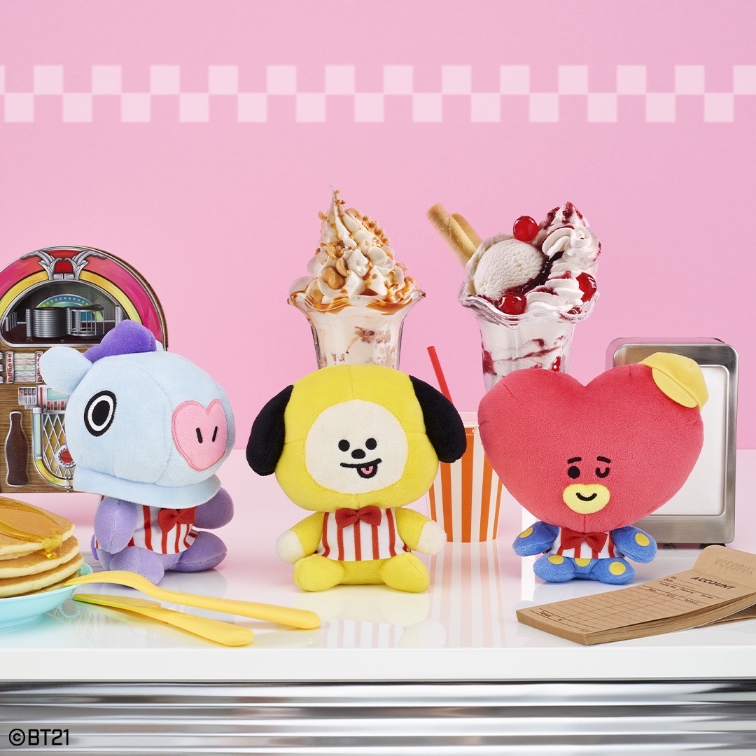 一番賞 BT21 Diner 娃娃
