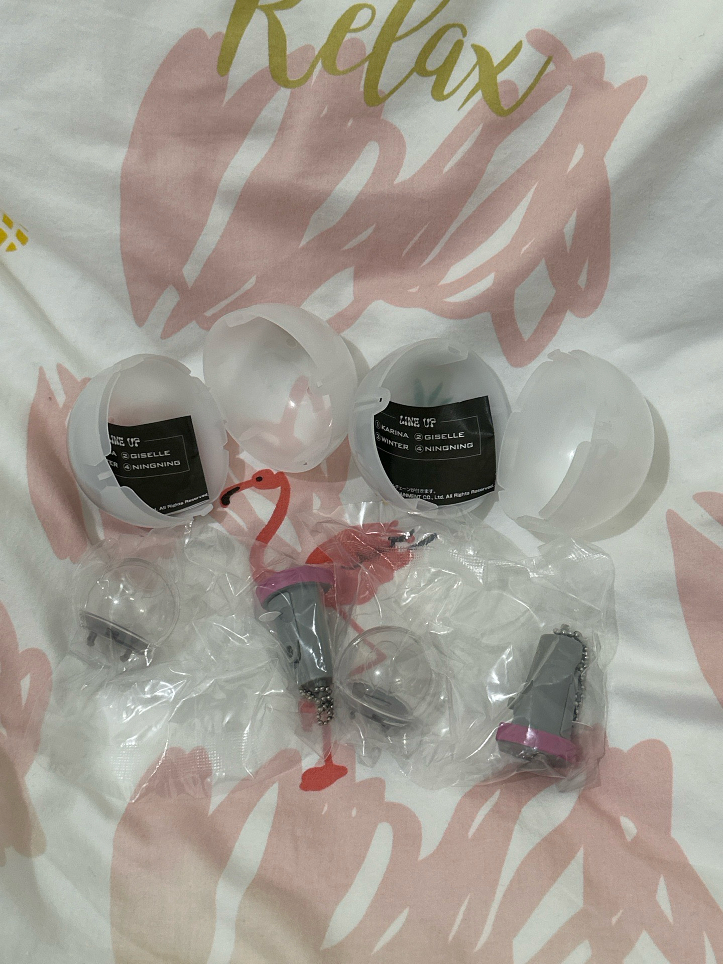 扭蛋盲盒 扭蛋小手燈 （只有柚、吉）全新未拆