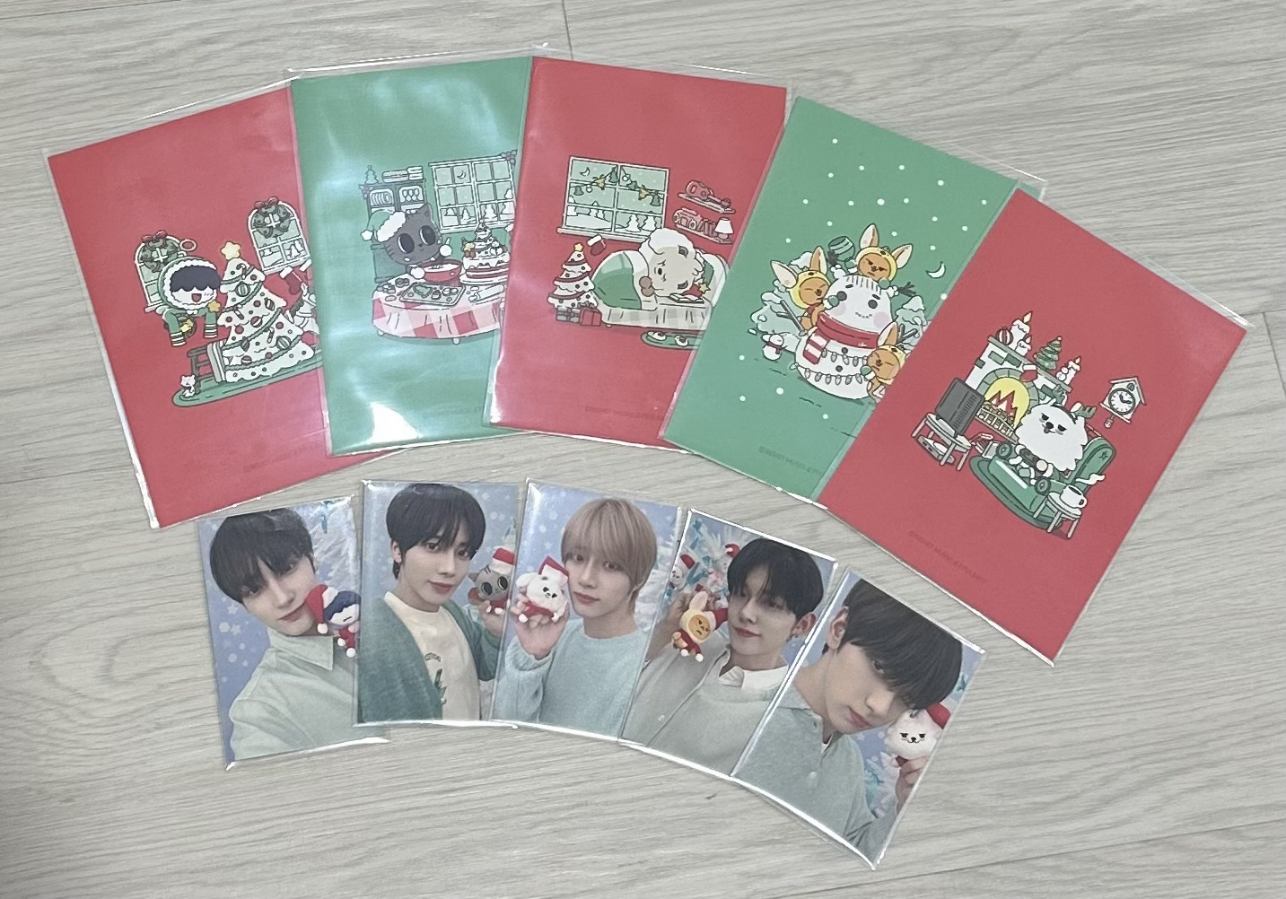 TXT 打歌卡 2024 聖誕公放(竣圭顯）