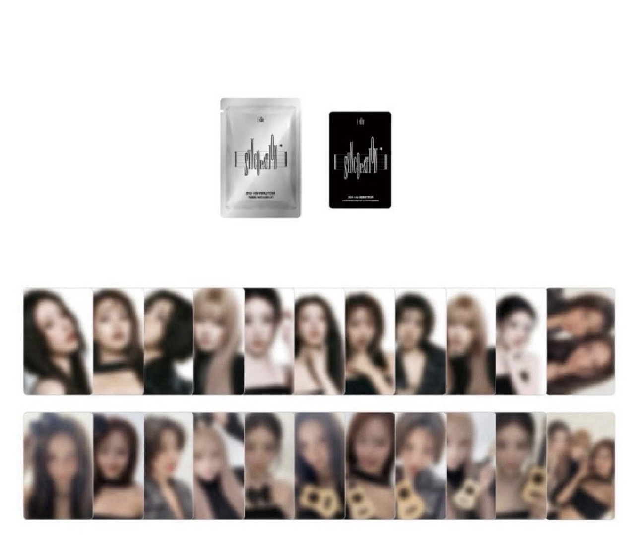 💜idle世巡未拆卡包