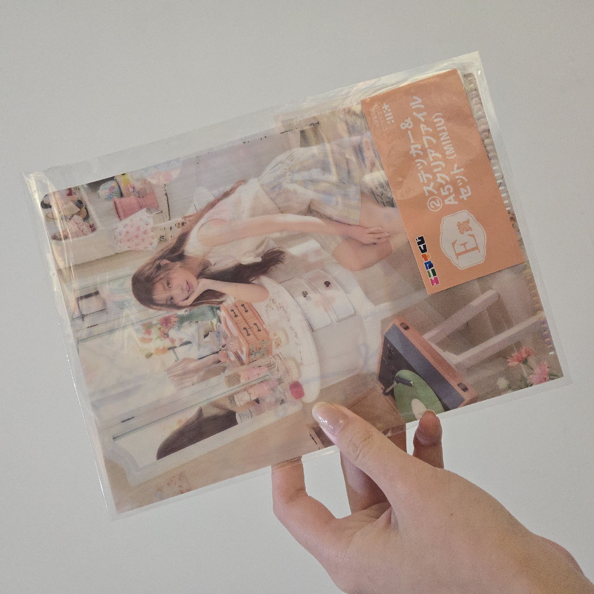 全新未拆 Minju資料夾含貼紙