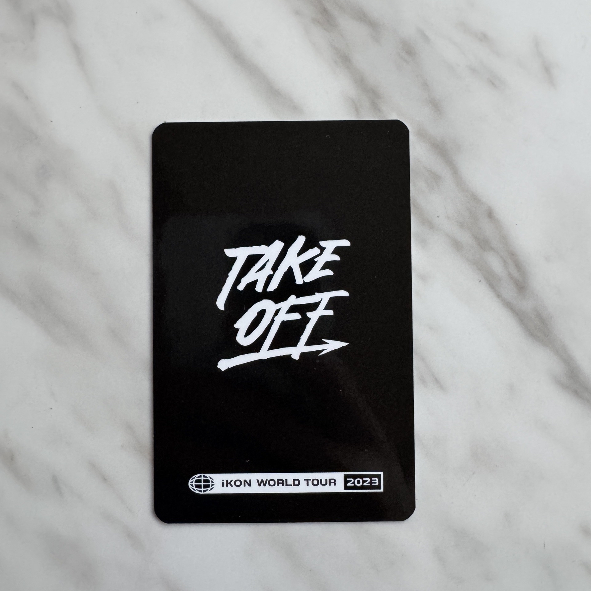 金東赫 TAKE OFF 手燈包卡