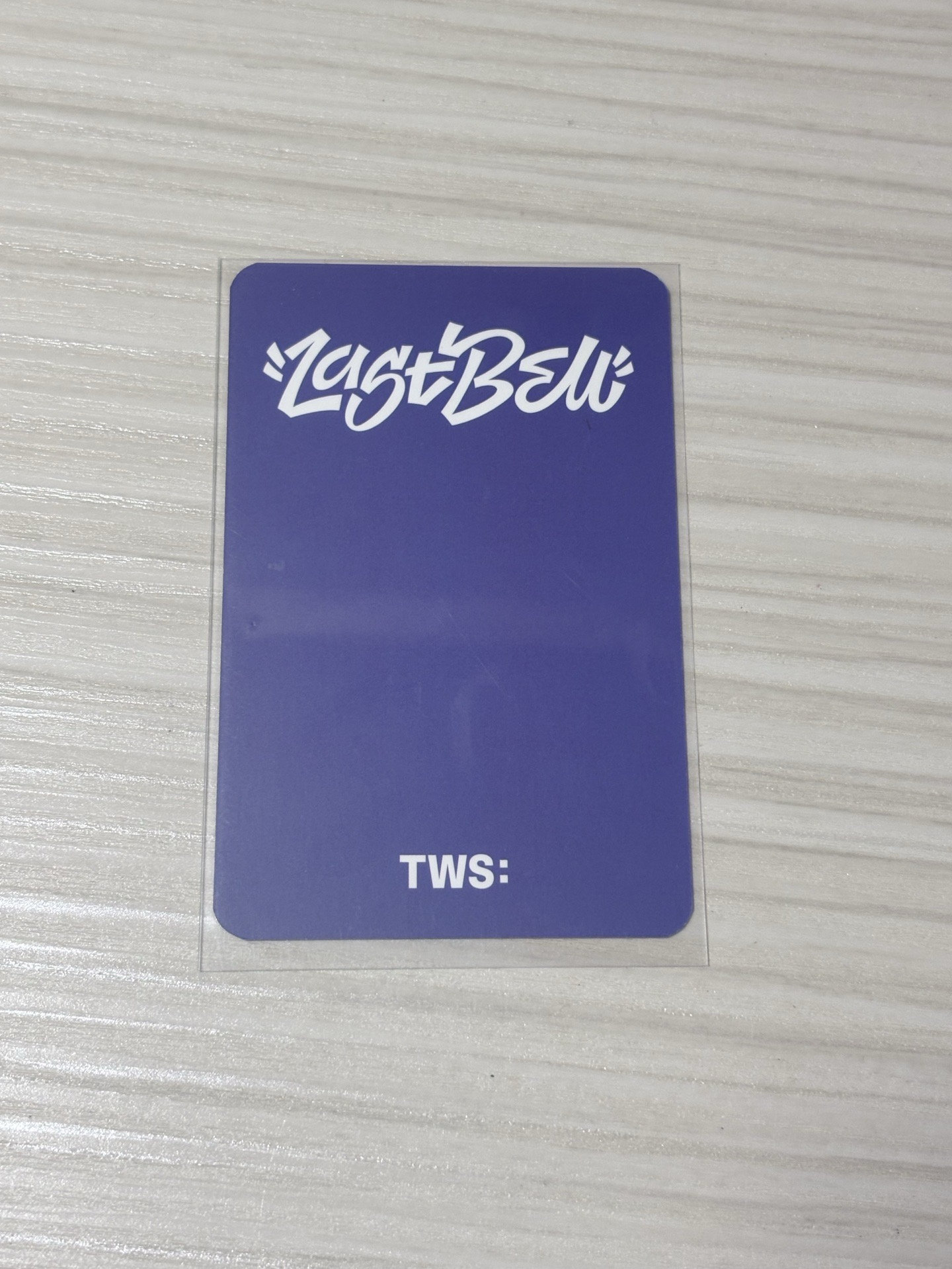 Tws 申惟 單曲 小卡