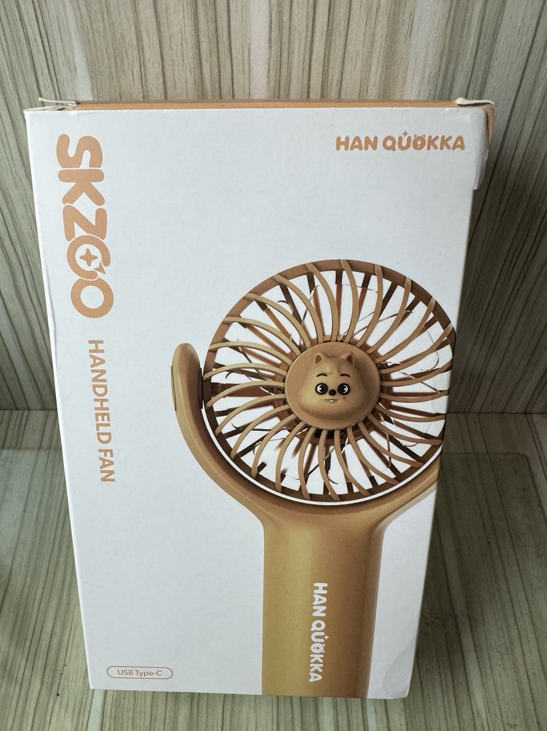 韓知城手持風扇（盒子有損便宜出）