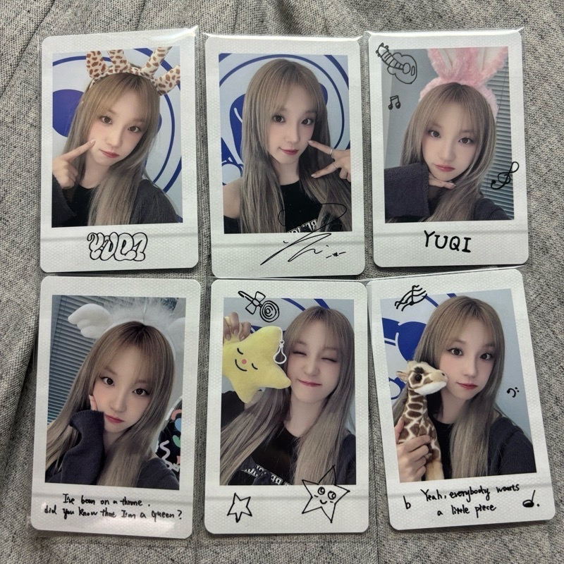 Yuq1 周邊拍立得*6不拆