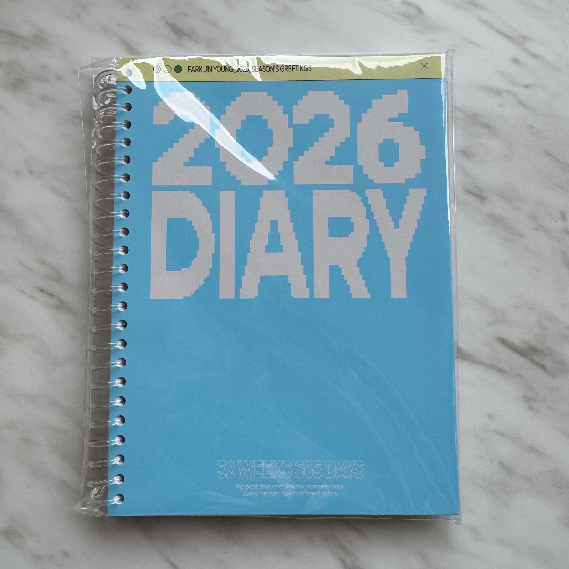 朴珍榮 2026年曆 DIARY