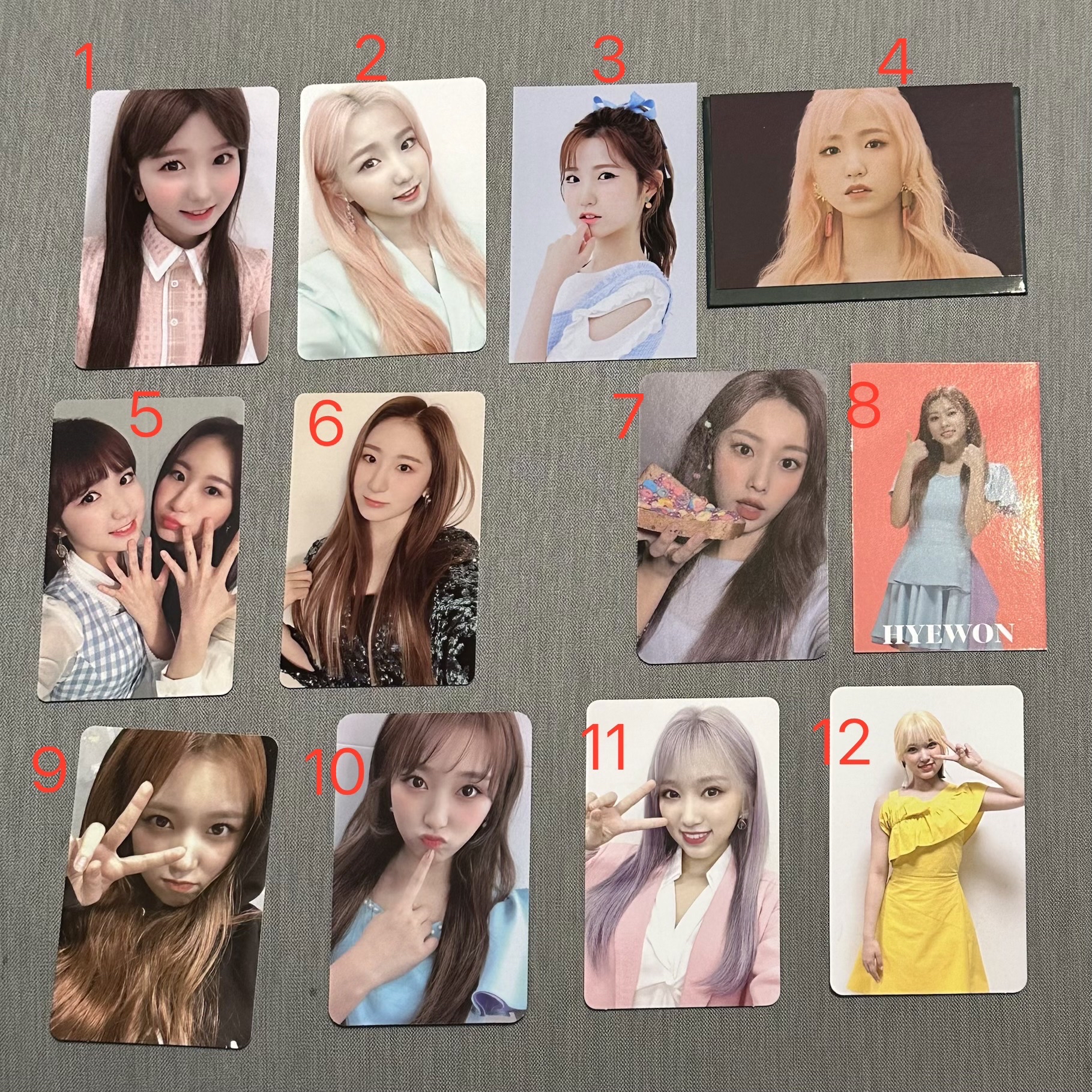 IZ*ONE Say my name hitomi chaeyeon haewon nako 小卡