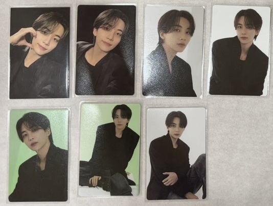 Follow again隨機卡、外套卡7張