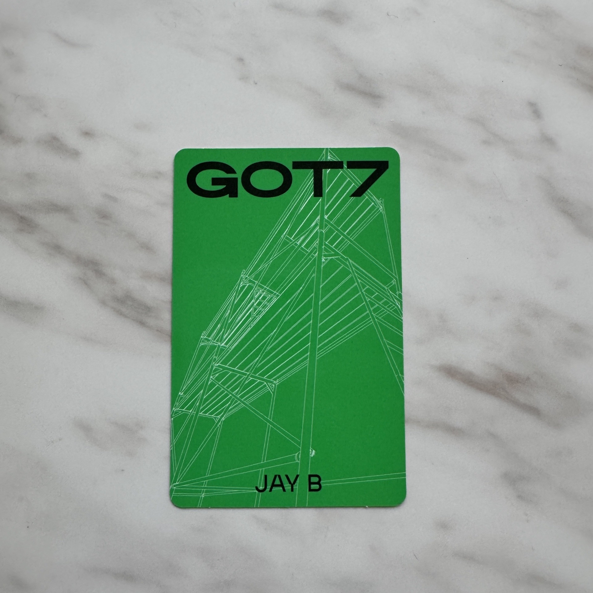JAYB GOT7專輯 小卡
