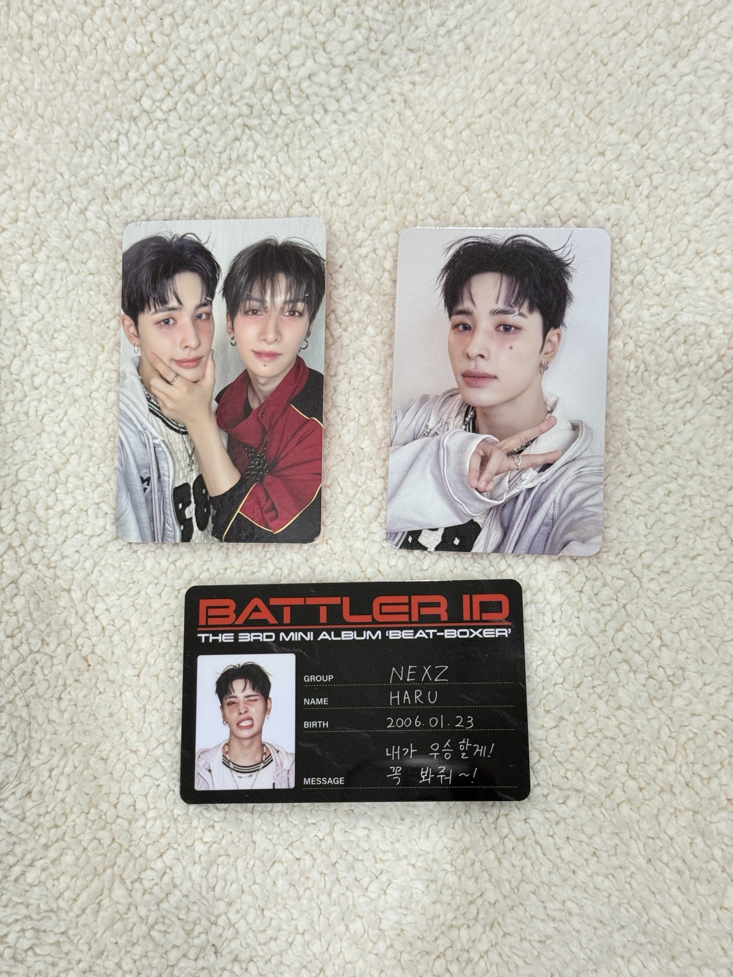 NEXZ Beat Boxer 專卡 HARU
