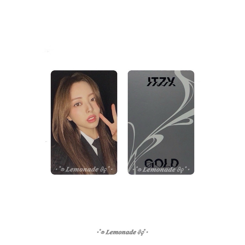 GOLD 特別版 IMF ver. 專輯卡