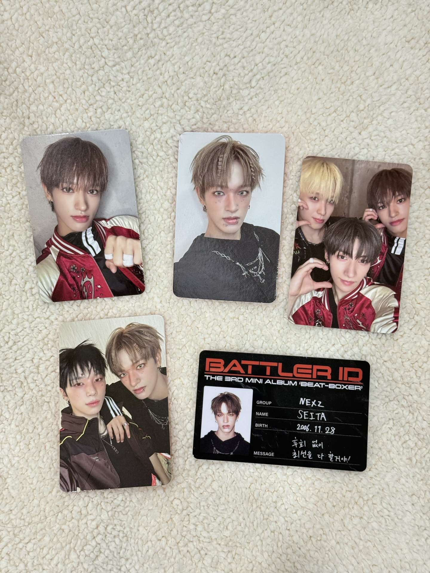 NEXZ Beat Boxer 專卡 SEITA