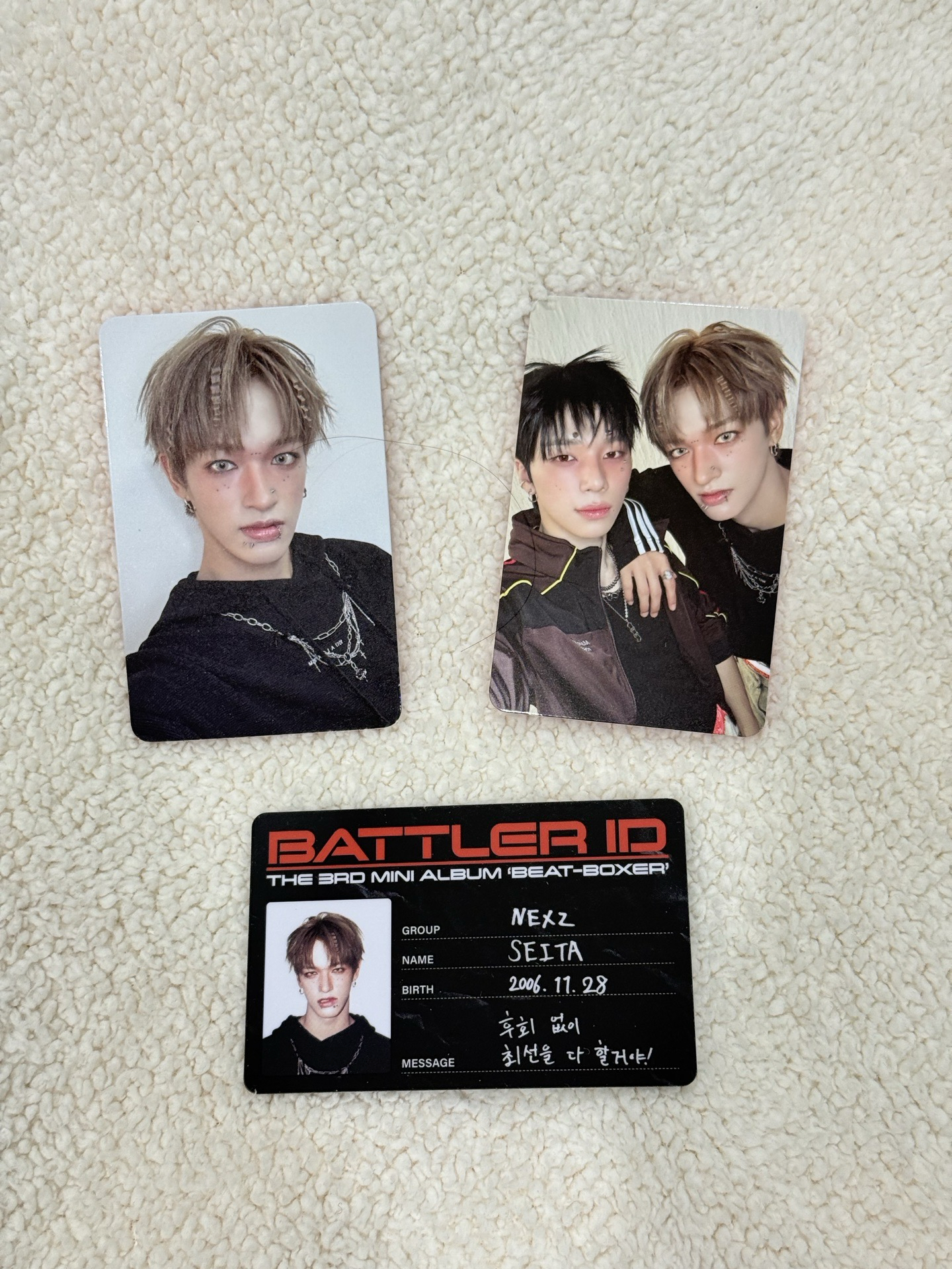 NEXZ Beat Boxer 專卡 SEITA