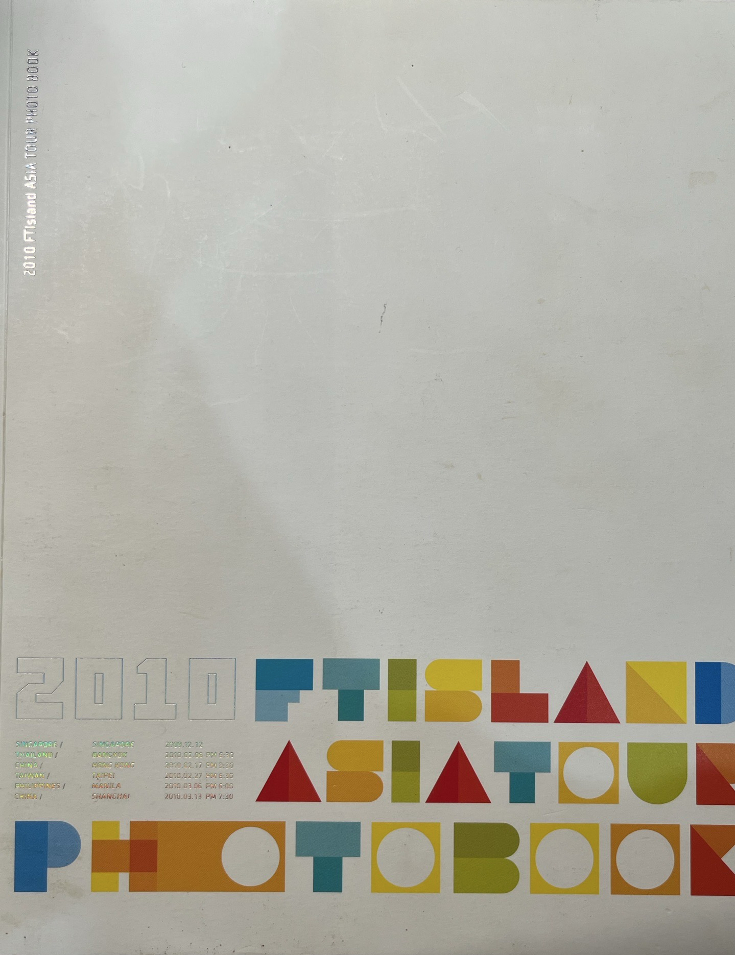 2010 Asia tour photobook