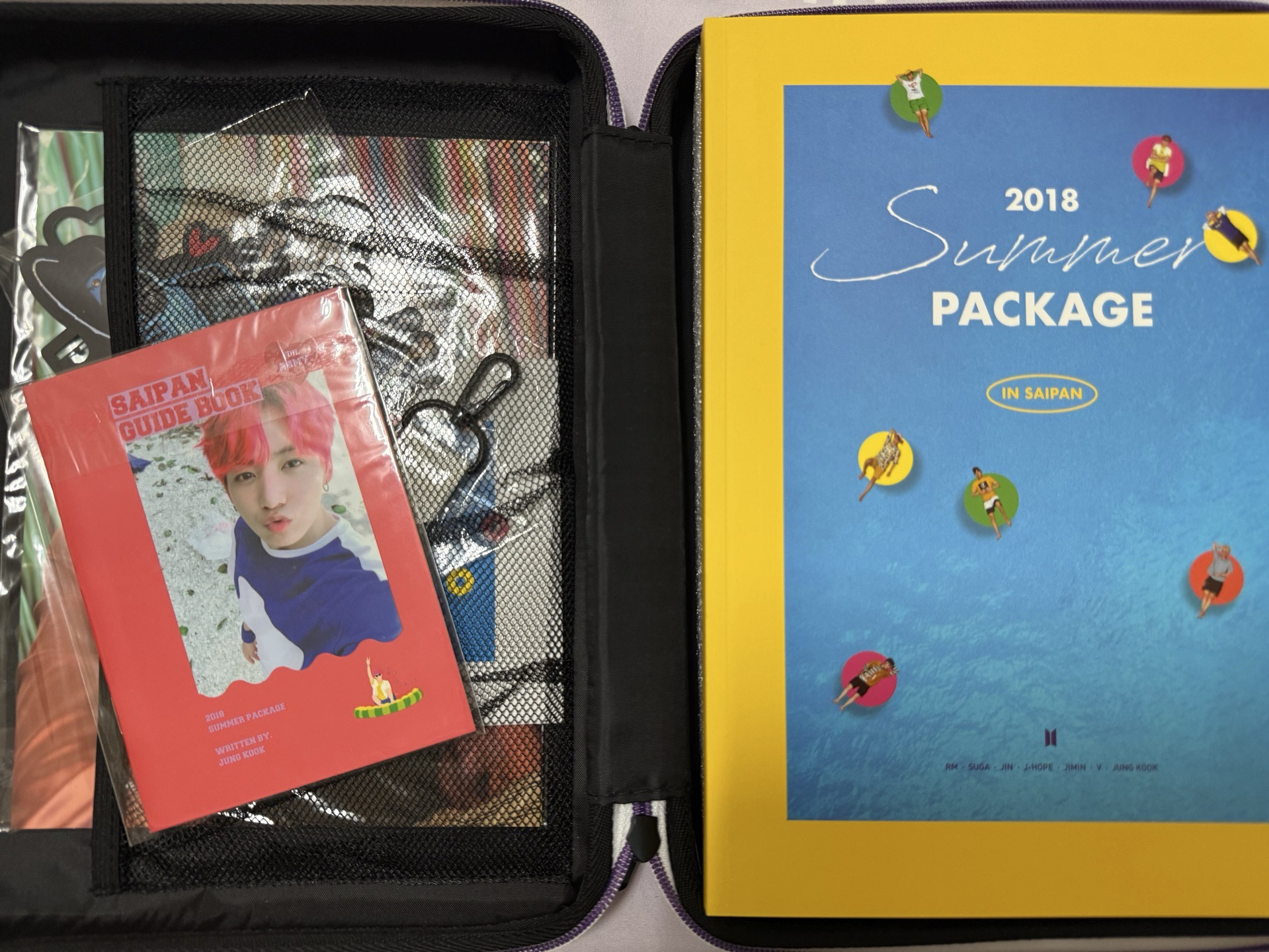 BTS 2018夏日寫真 國小冊子