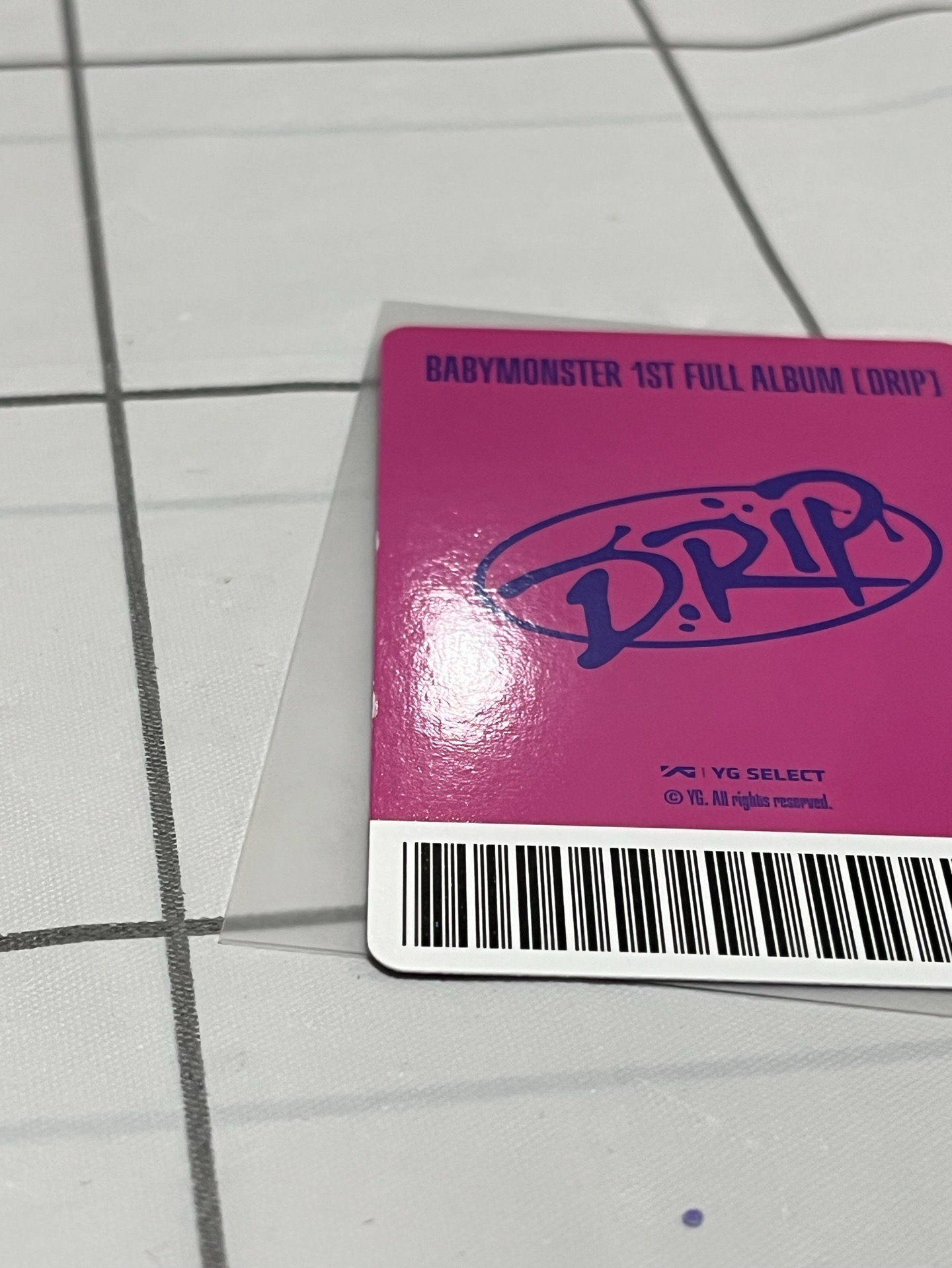 Drip yg團封特點 一套