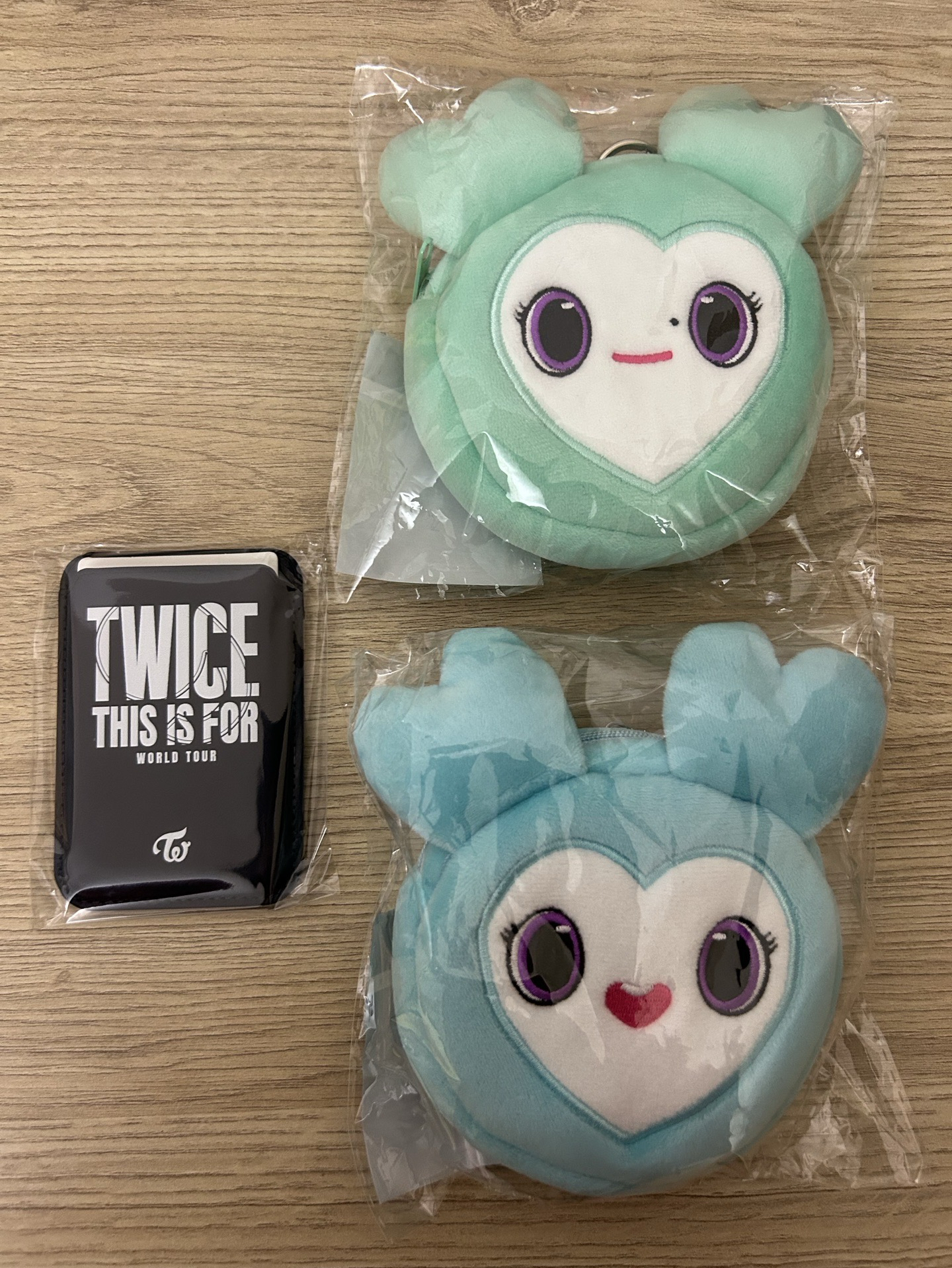 TWICE 六巡 THIS IS FOR LOVELY零錢包 快閃店 NAVELY MIVELY 磁吸卡套