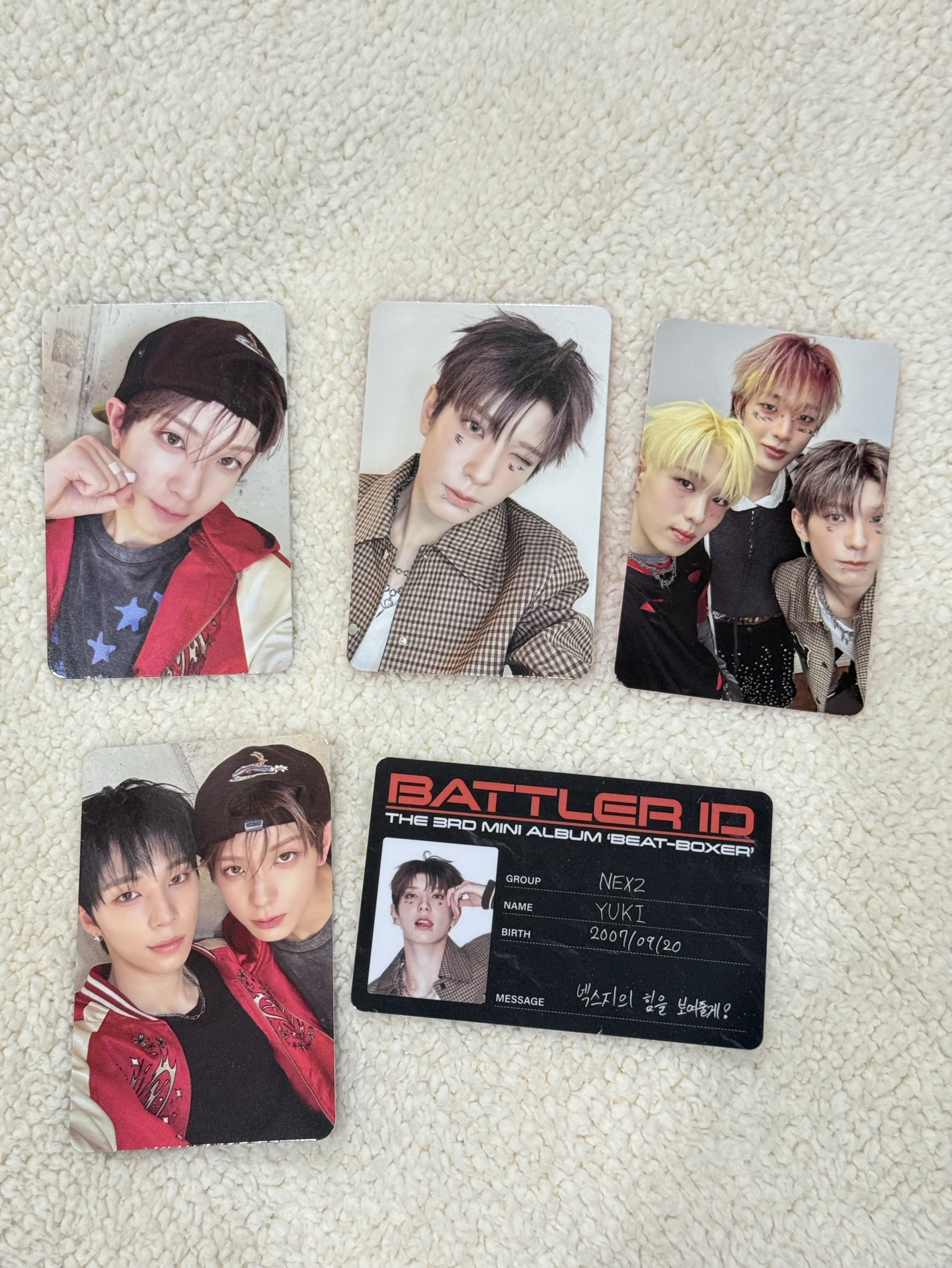 NEXZ Beat Boxer專卡 YUKI