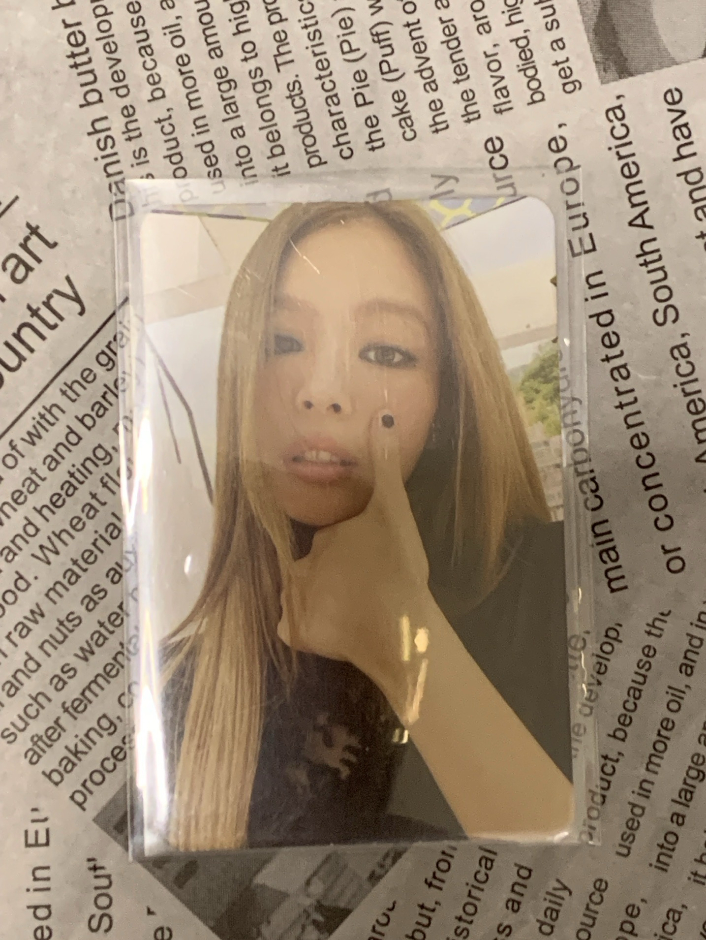 BORN PINK 專輯卡 Pink ver.A妮