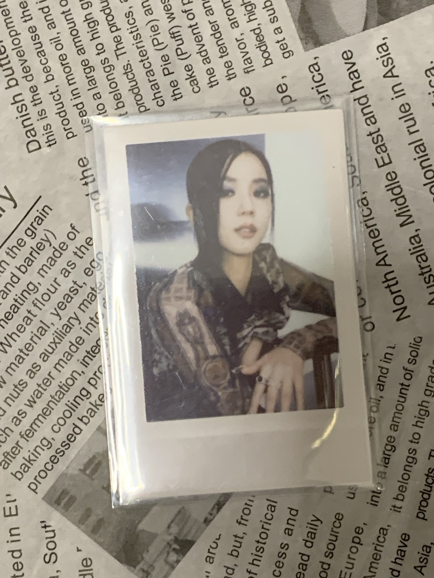 BORN PINK 專輯卡 Gray ver.Pola A ver.秀