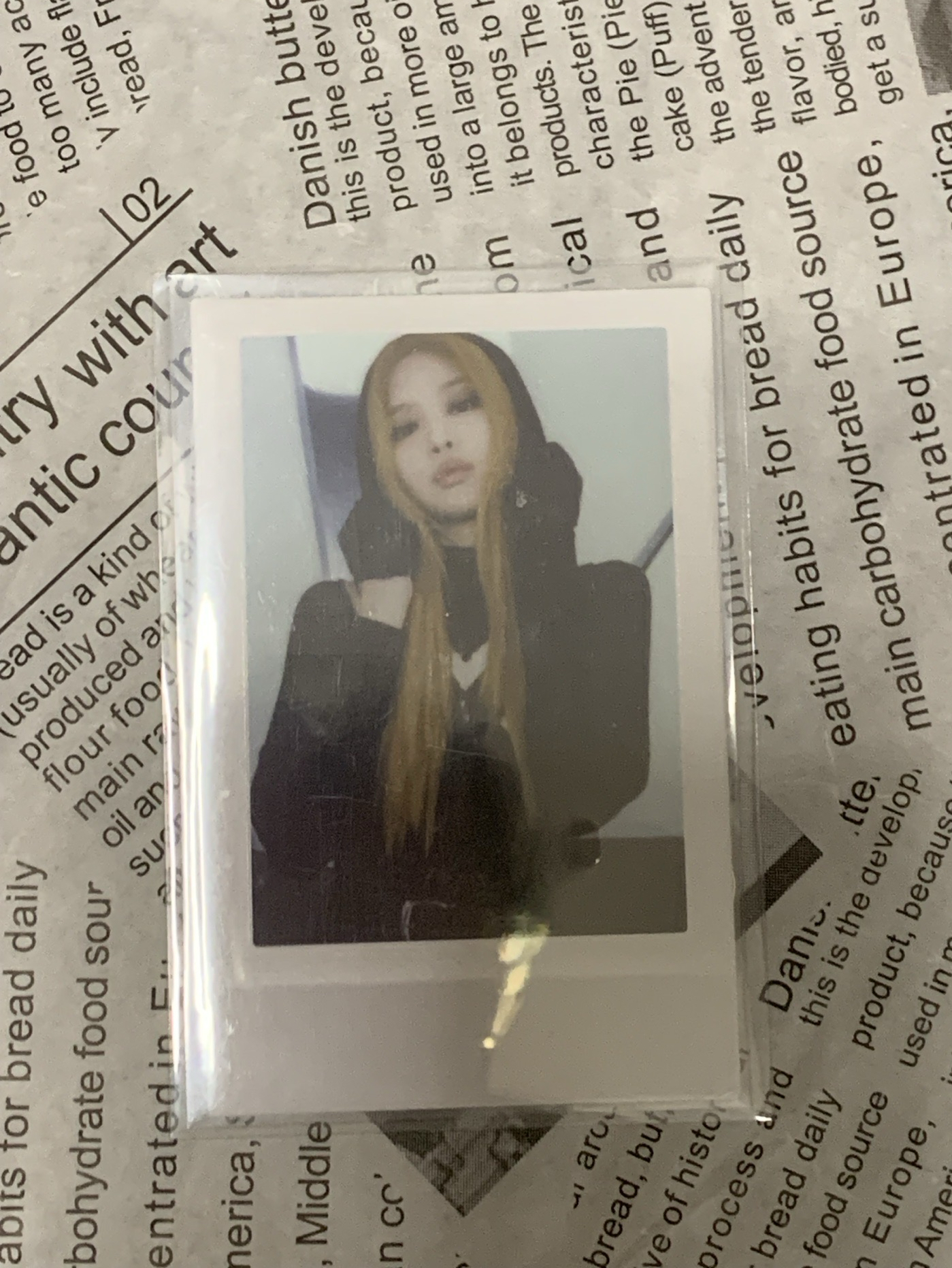 BORN PINK 專輯卡 Gray ver.Pola A ver.妮