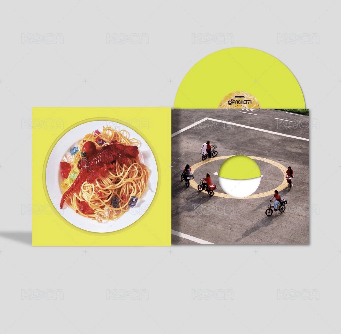 SPAGHETTI Vinyl 黑膠唱片 (Neon Yellow)
