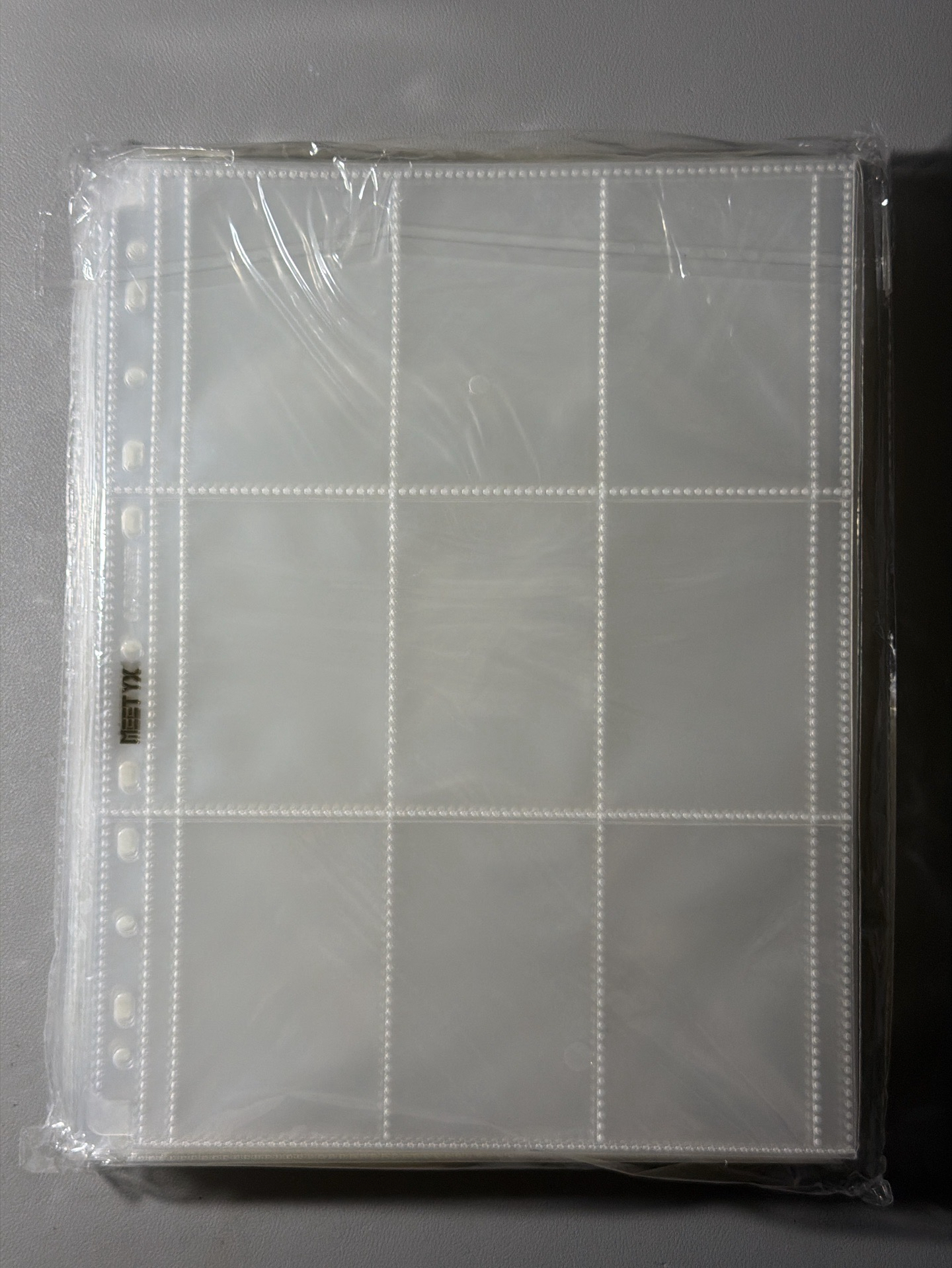 singba 9宮格 超透 緊湊型 卡冊內頁