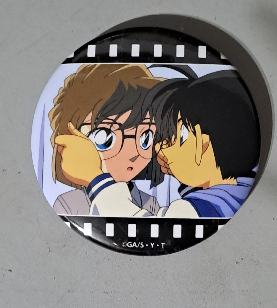 劇場版寫真徽章 柯哀