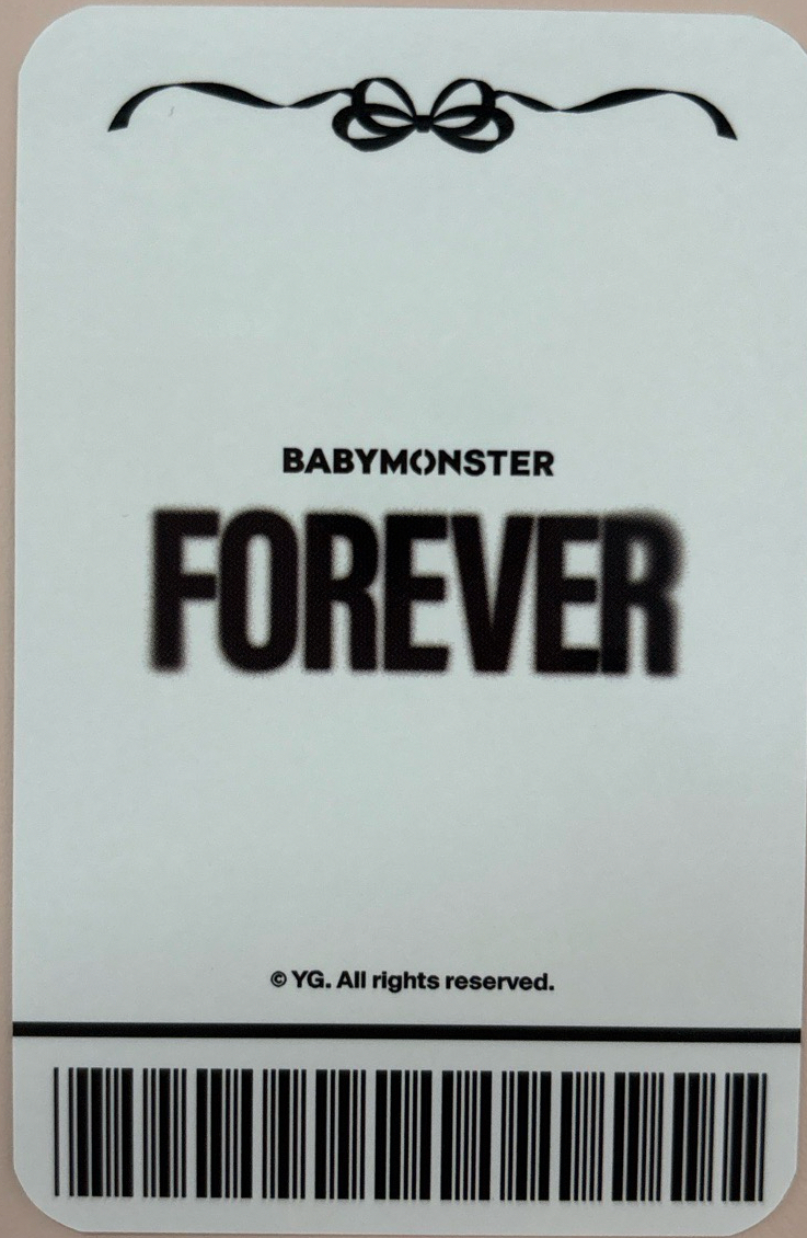 Ahyeon forever 特典