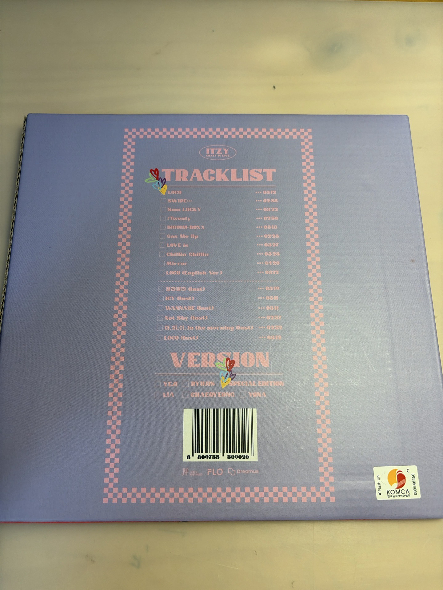 ITZY CRAZY IN LOVE 全專