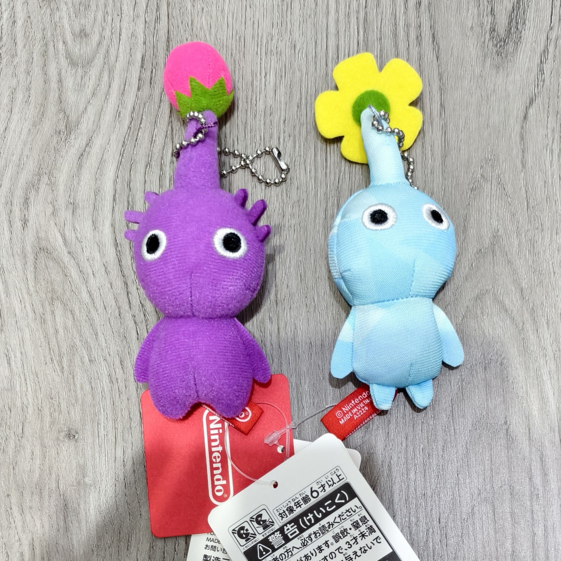 皮克敏 小吊飾 組合