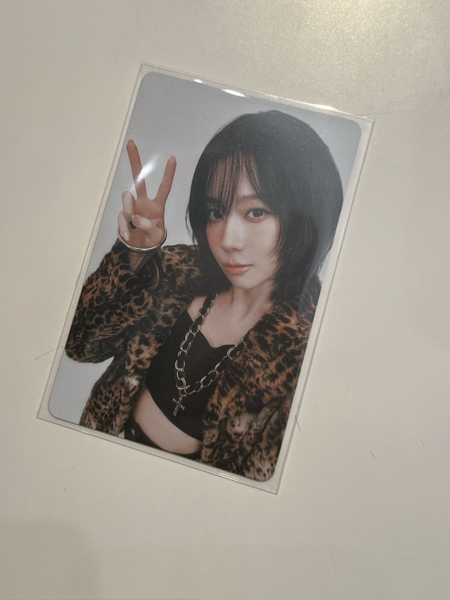 AESPA 冬天 三巡 隨機卡