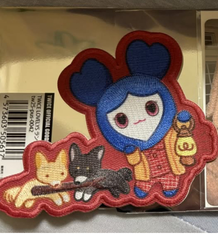 冬日刺繡貼-子瑜💙