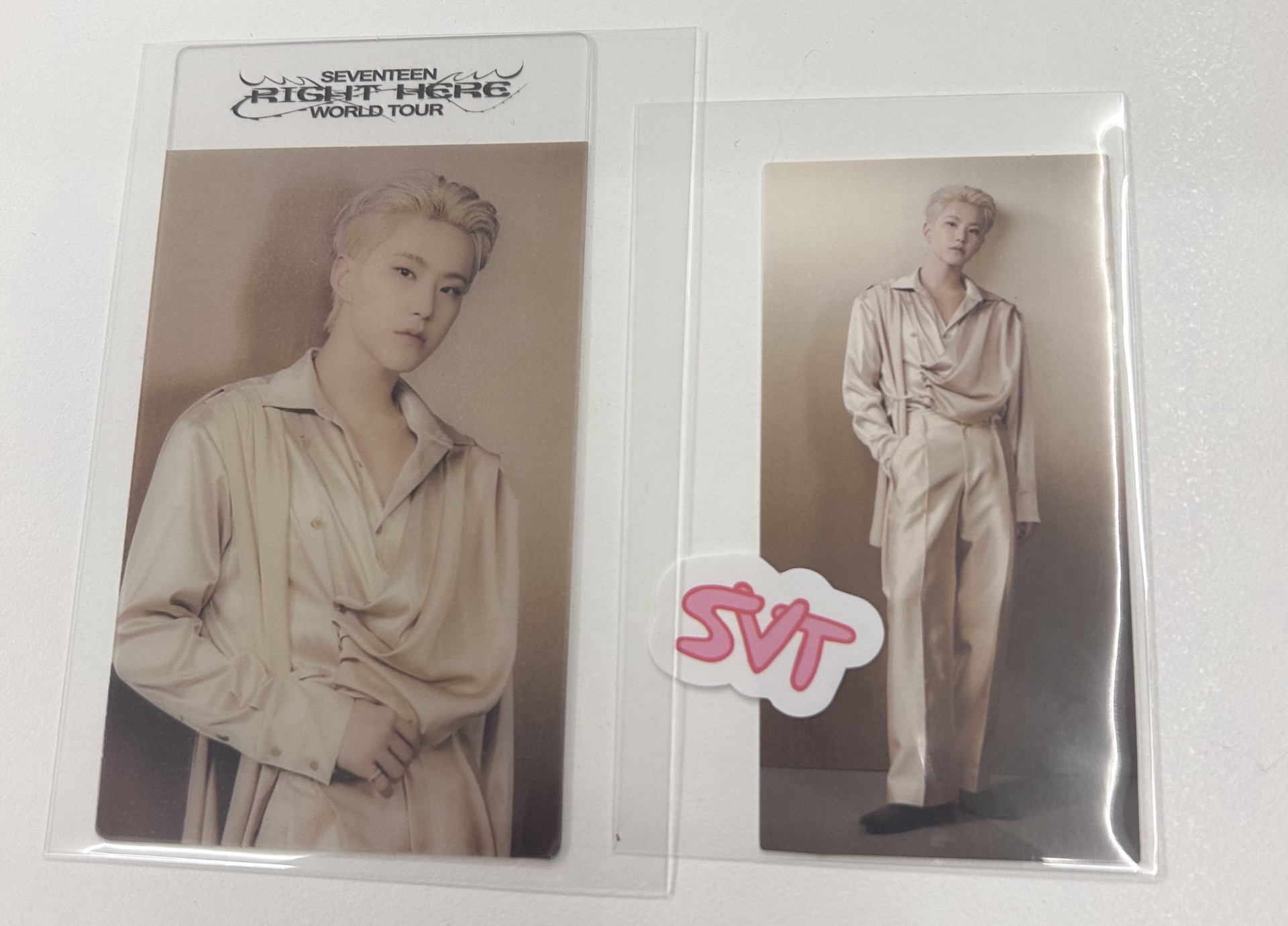 SVT RIGHT HERE書籤+貼紙-權順榮