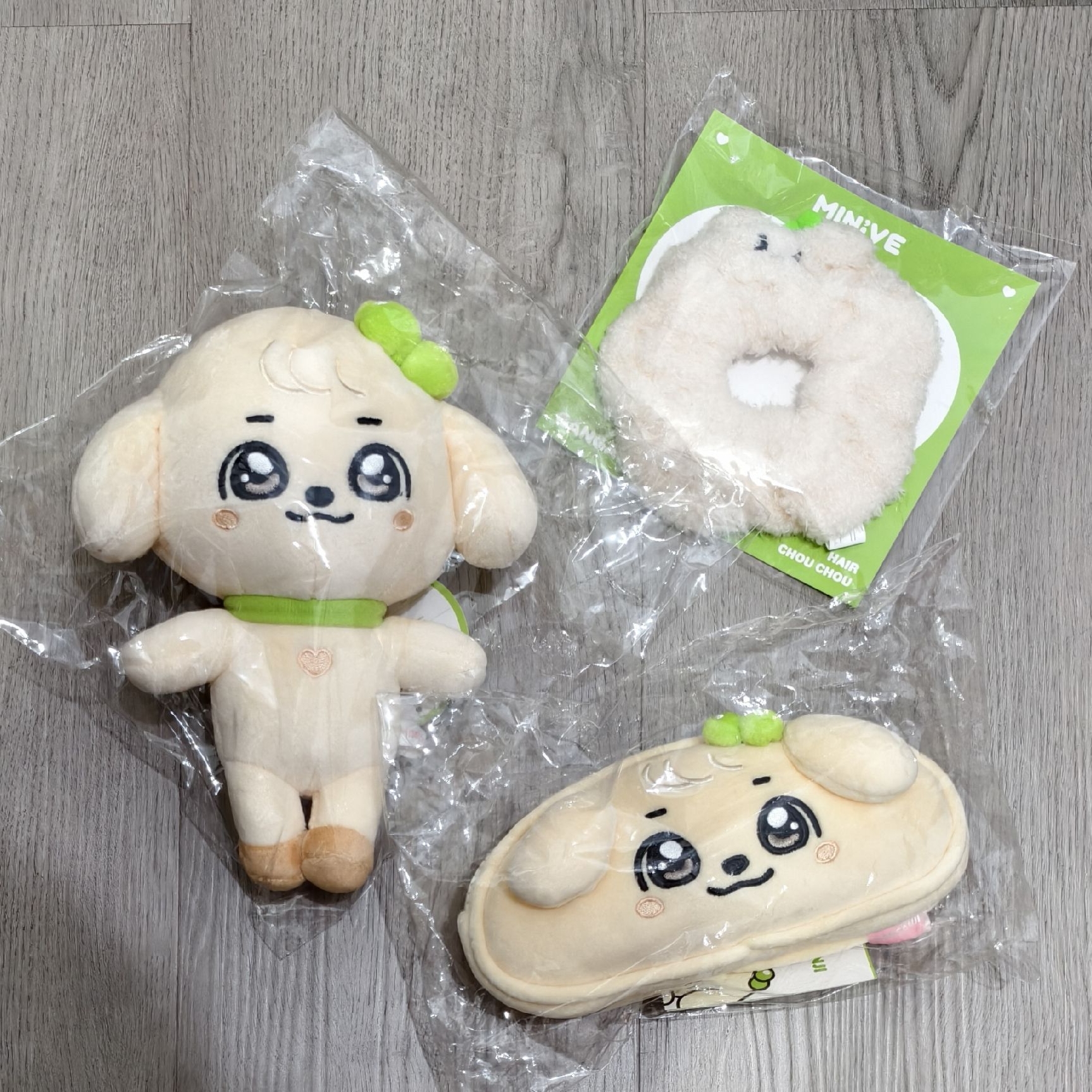 IVE 20cm 髮圈 收納包 安set