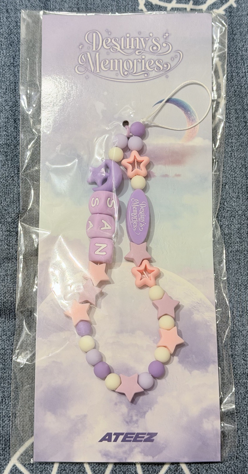 崔傘INITIAL BEADS STRAP（全新未拆）