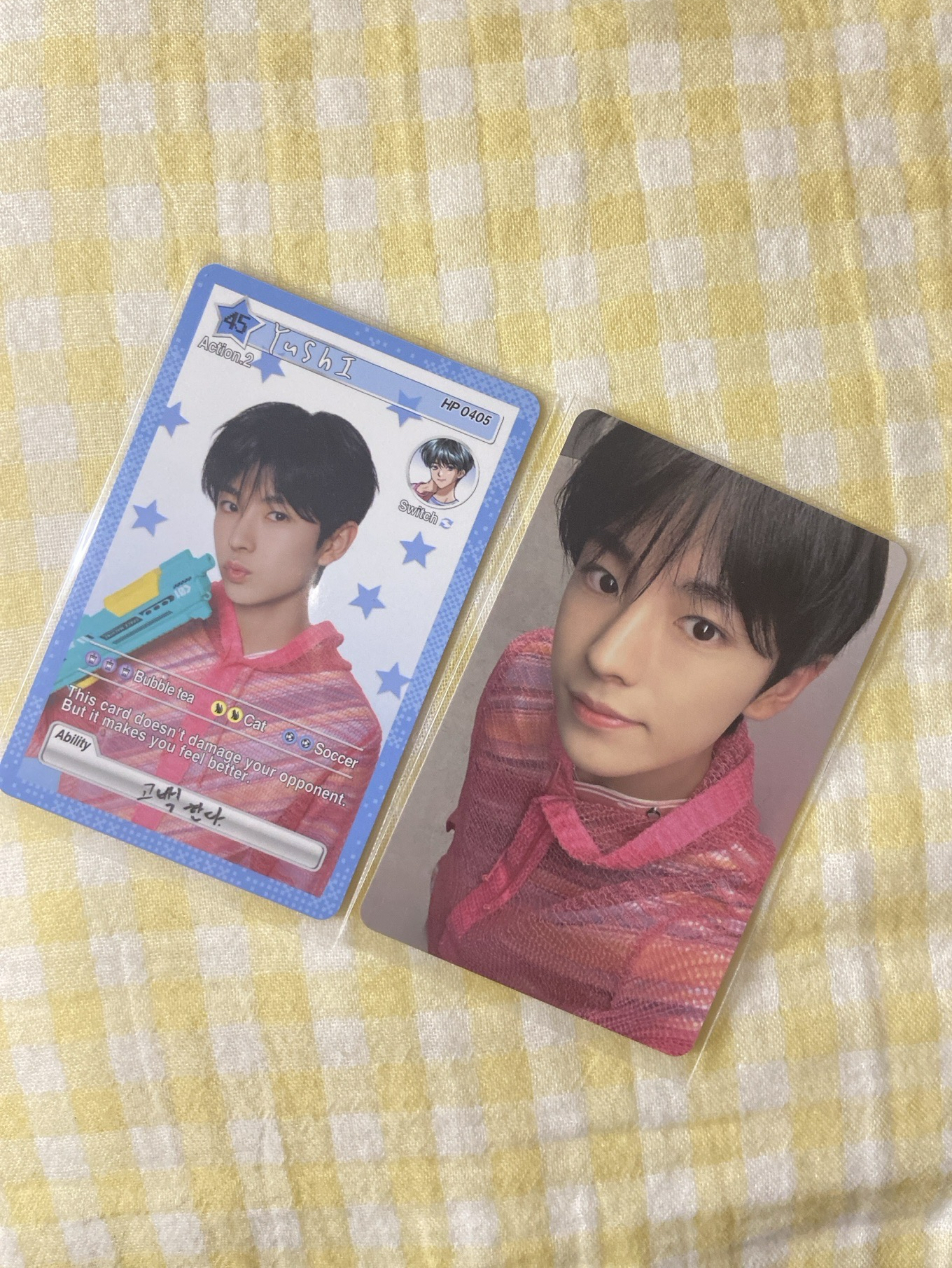 NCT WISH-Log in隨機卡set-Yushi