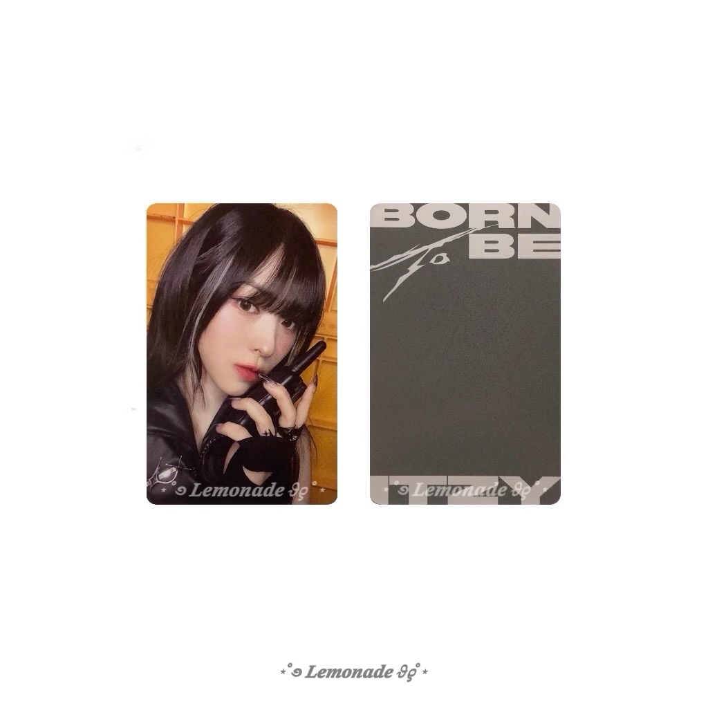 BORN TO BE 限量版 專輯卡