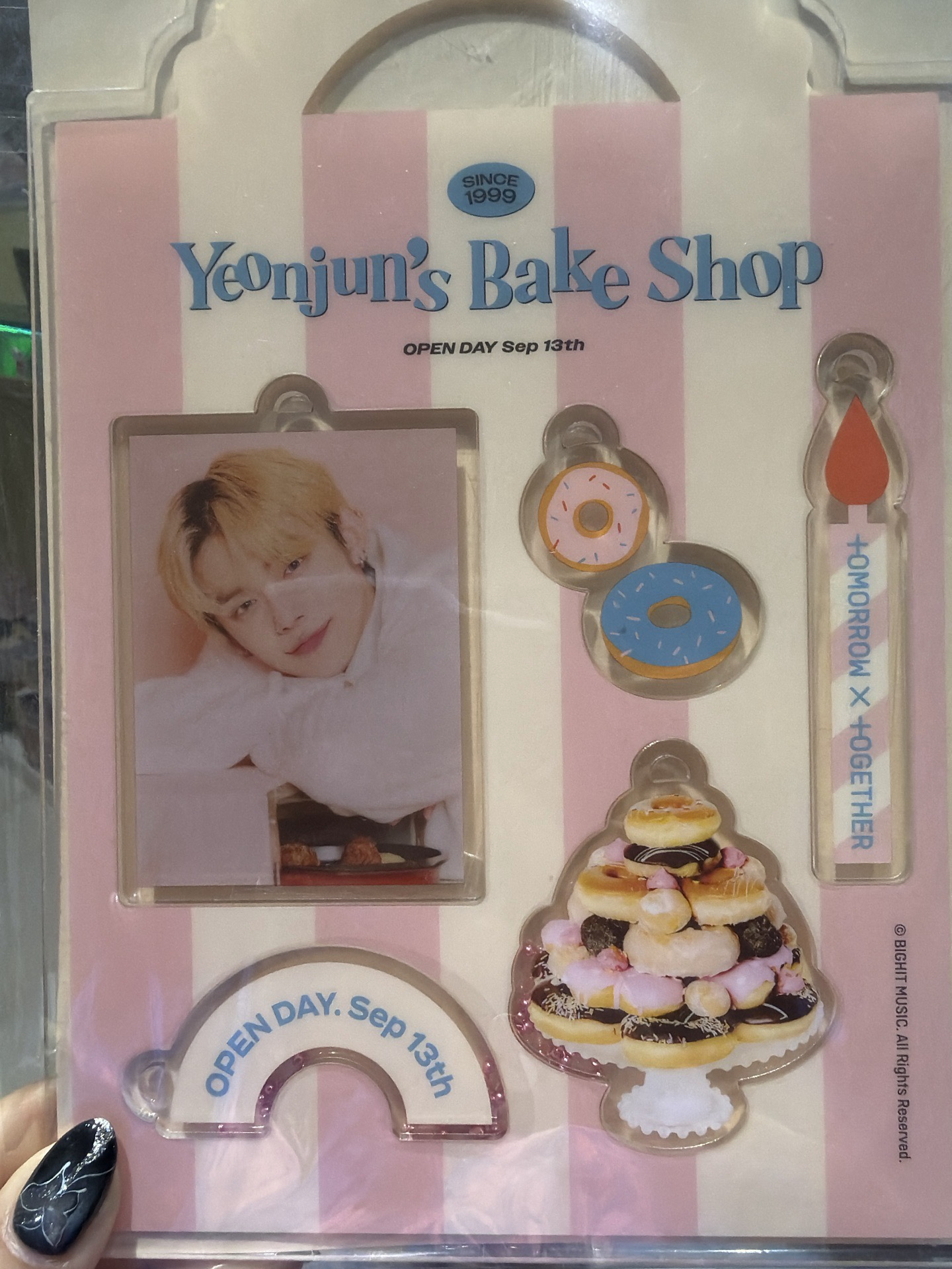 TXT 崔然竣 22-23生日禮 鑰匙圈吊飾 