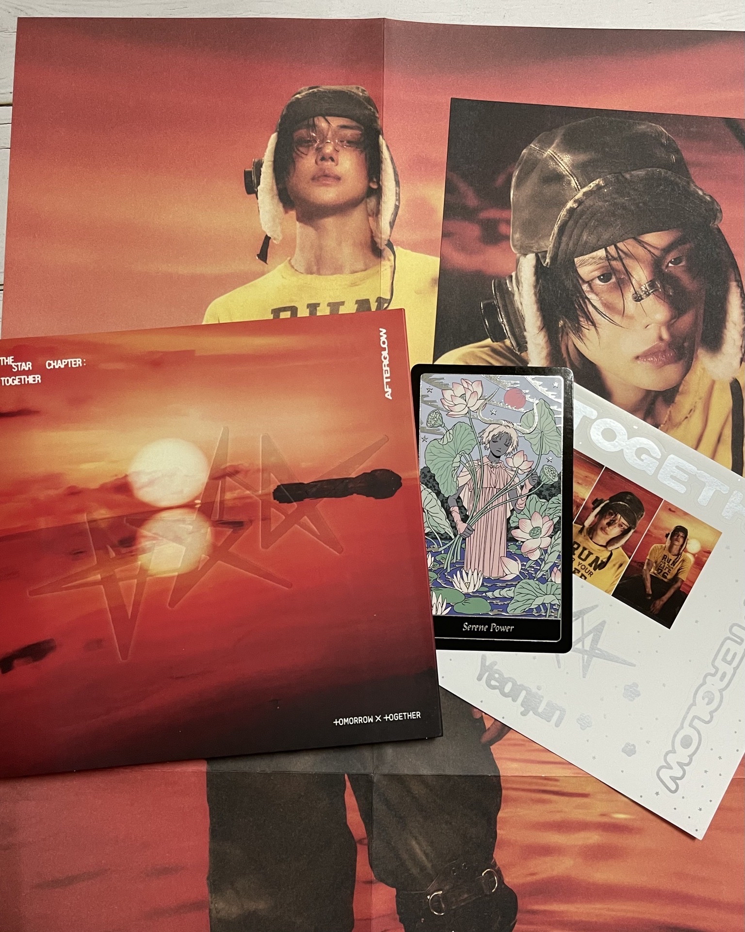 TXT專輯+二代小手燈+迷七 數星星-休寧凱（整圖售）