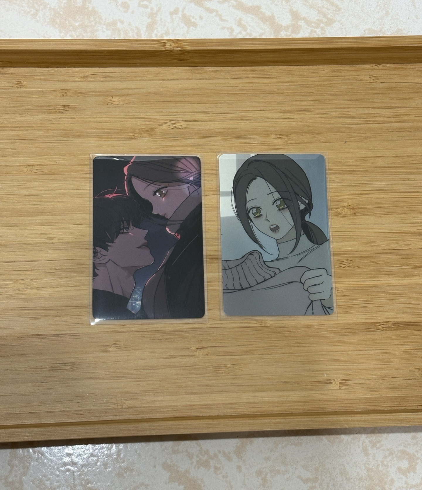 枯萎的花淚隨機卡包卡