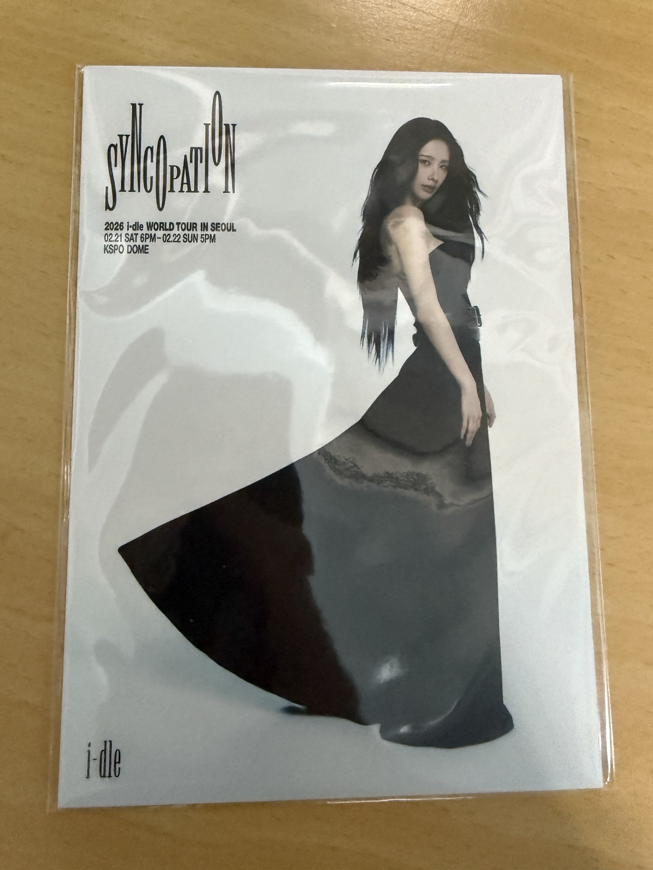 26年世巡 首爾場vip入場明信片