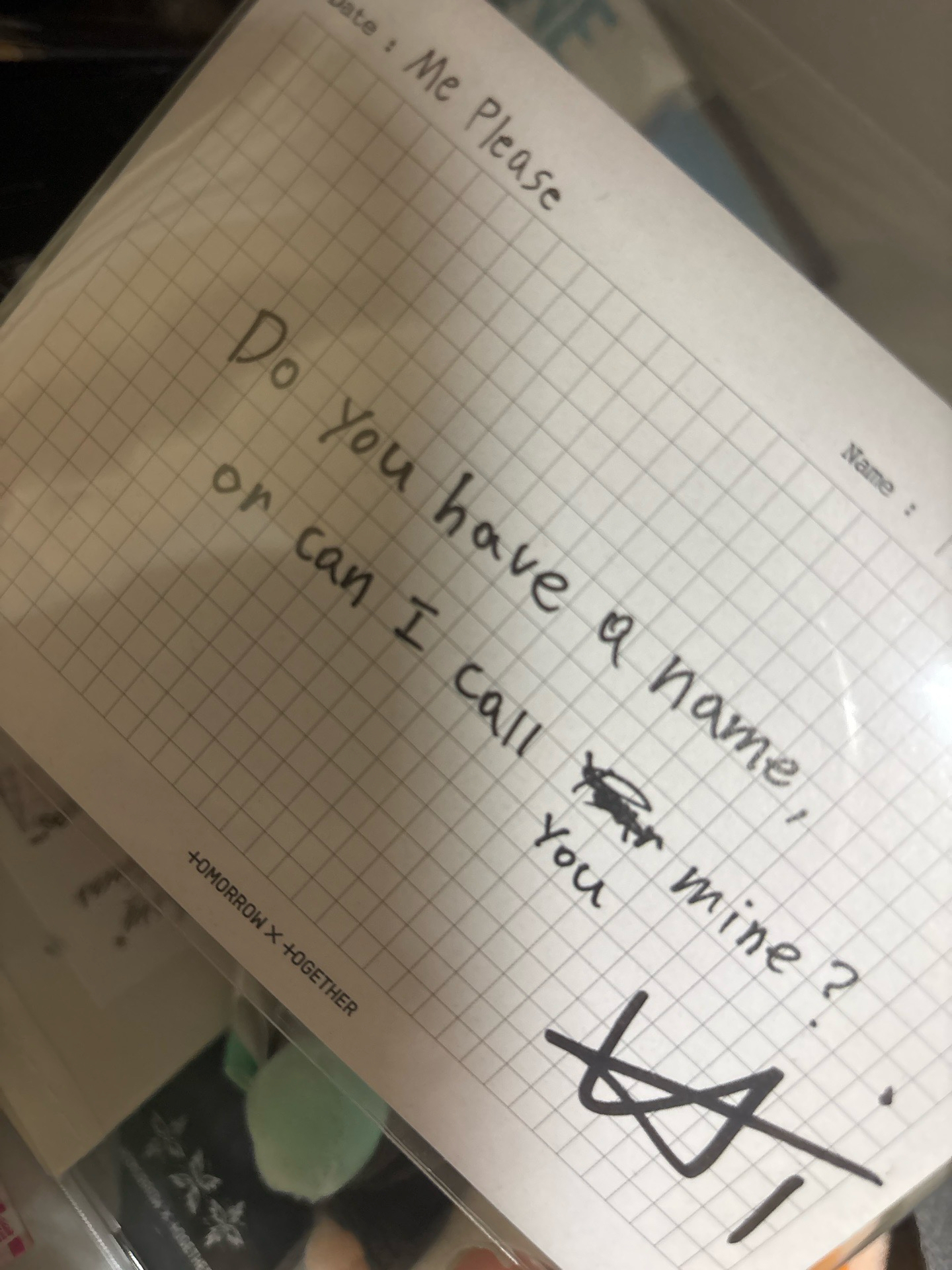 美版親簽  掛到下禮拜五