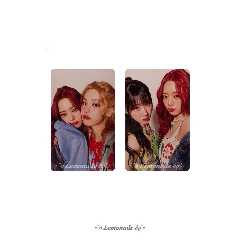 Algorhythm 初回限定盤 專輯雙人卡