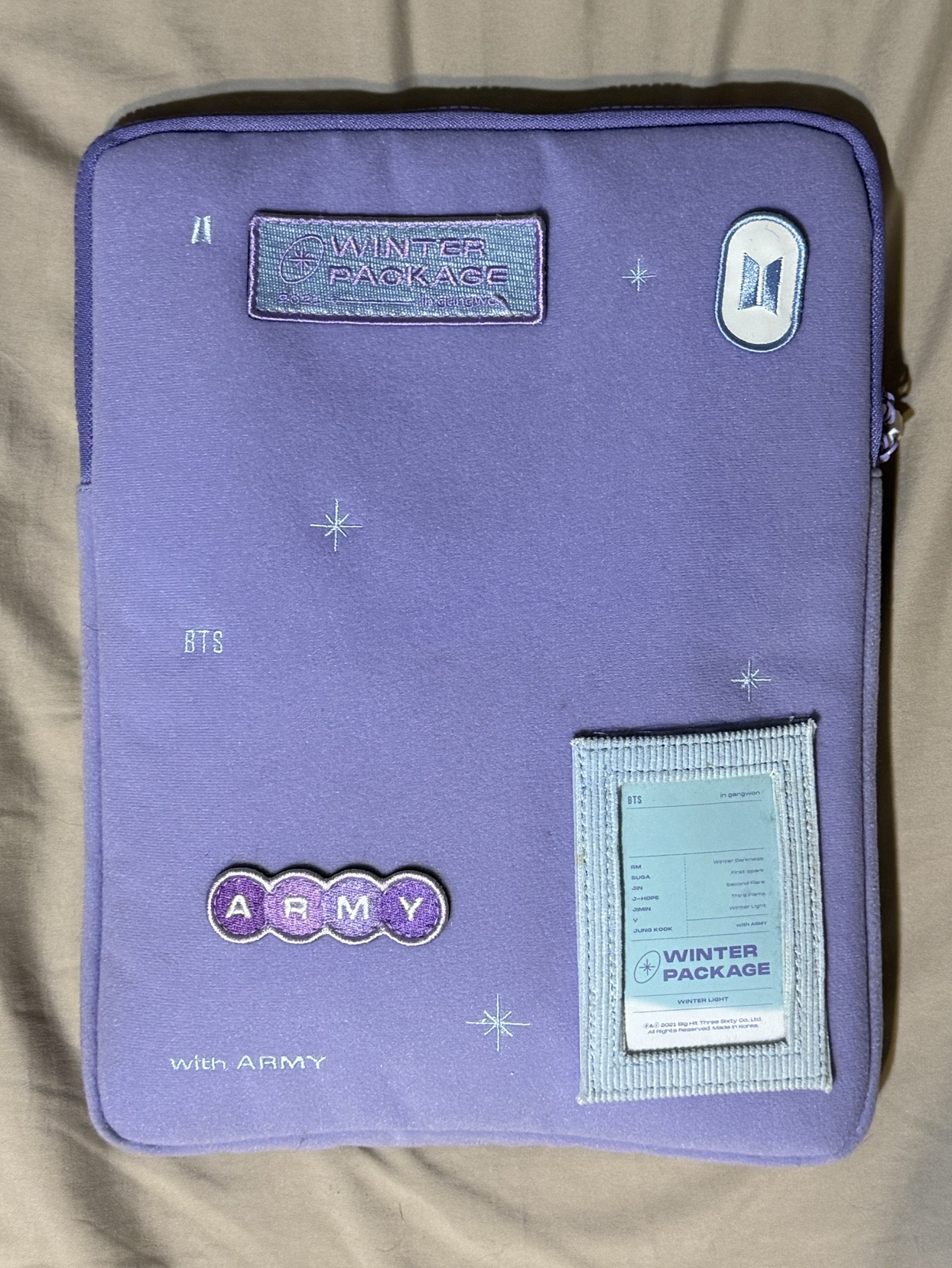 防彈 21年冬季寫真