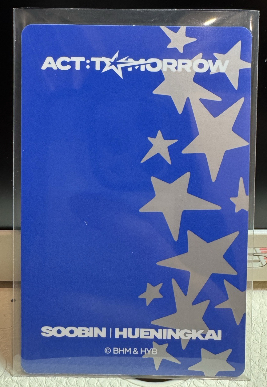 TXT四巡隨機小卡💙彬寧