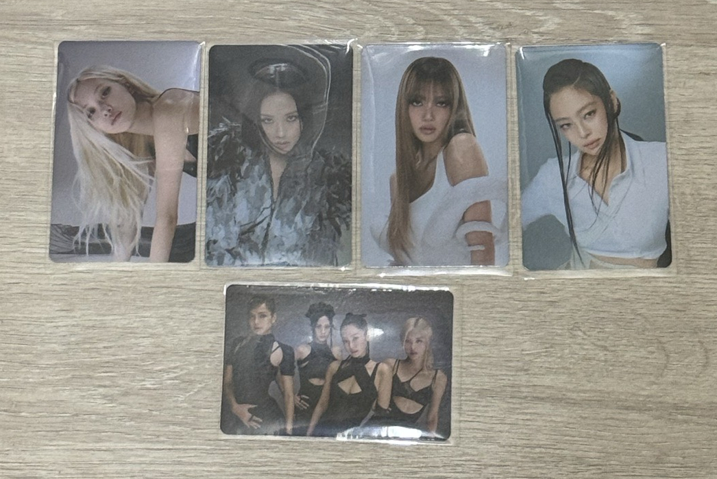 BLACKPINK護照組小卡