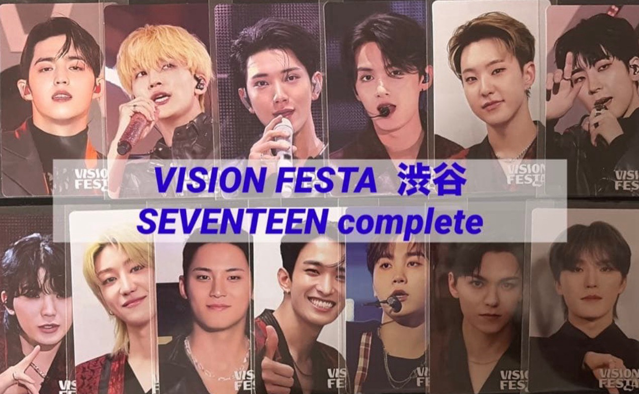 seventeen vision festa 澀谷入場特典